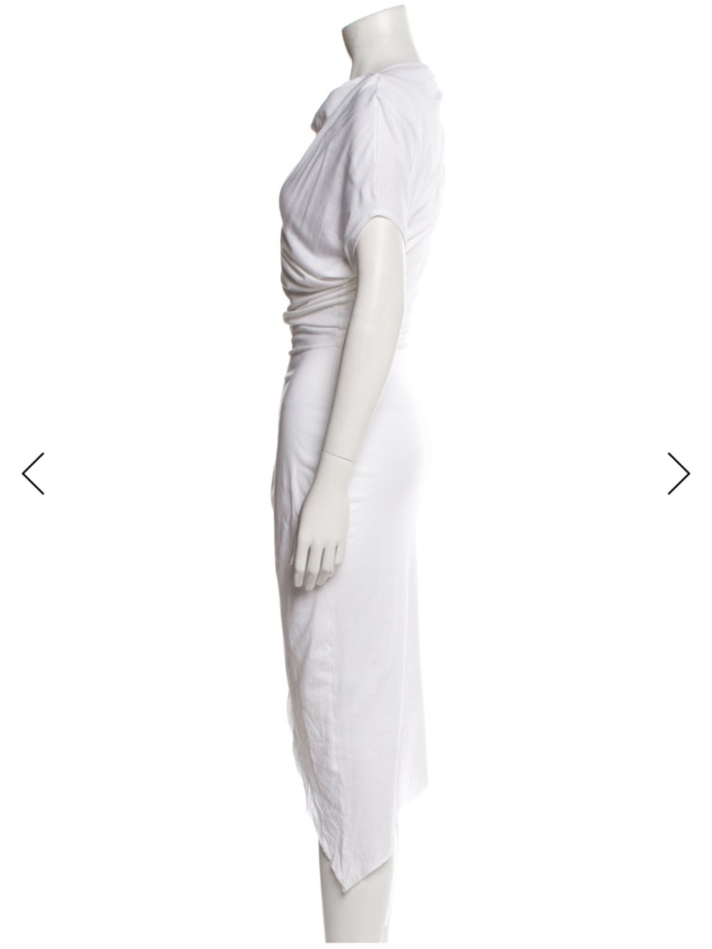 Helmut Lang Draped Asymmetrical Dress size S - Picture 2 of 6